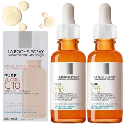 3X 30ML La Roche-Posay Textura Pure Vitamin C10 Serum Hautpflege Anti-Aging DE