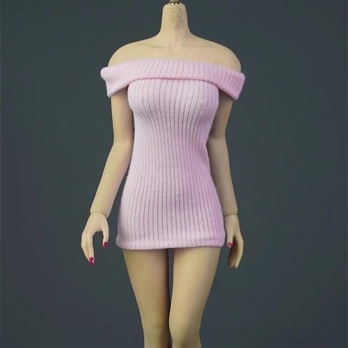 1:6 Scale Sweater Skirt Dress Clothes for 12" Female Figure Accessories - Picture 21 of 24