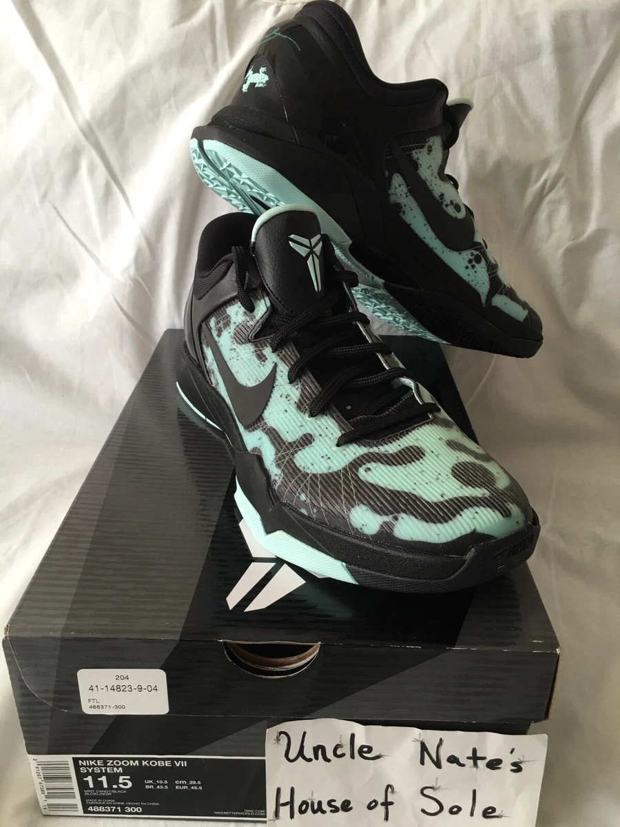 Nike Kobe Zoom VlI 7 2012 Poison Dart Frog OG Size 11.5 DS