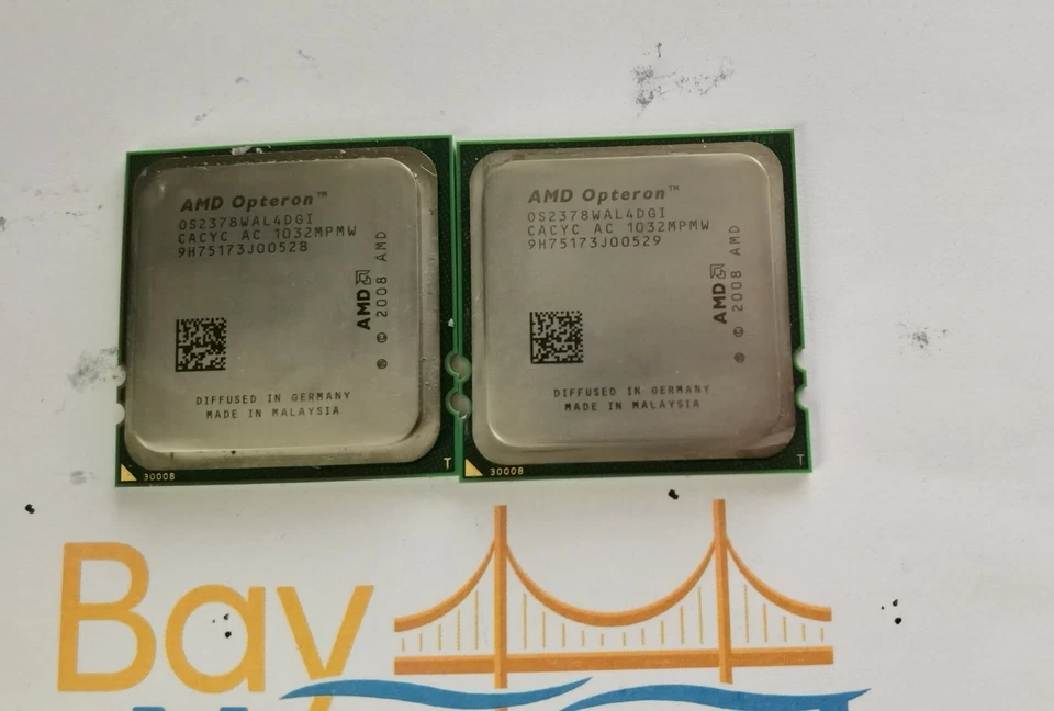 AMD Third Generation Opteron 2378 Server CPU Processor- OS2378WAL4DGI - Image 2 of 2