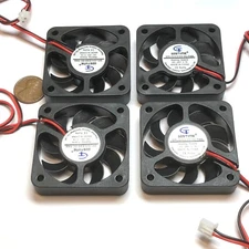 4 Pieces 5010 24V fan 50mm 5cm Extruder Cooling Heatsink Gdstime 3d printer