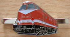 Krawattenklammer Diesell. 229 100-3 orange/weiß Lok Eisenbahn Railway Art. 8057