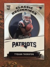 2022 Classics Classic Beginnings Insert Tyquan Thornton #CB-18 - Patriots Rookie