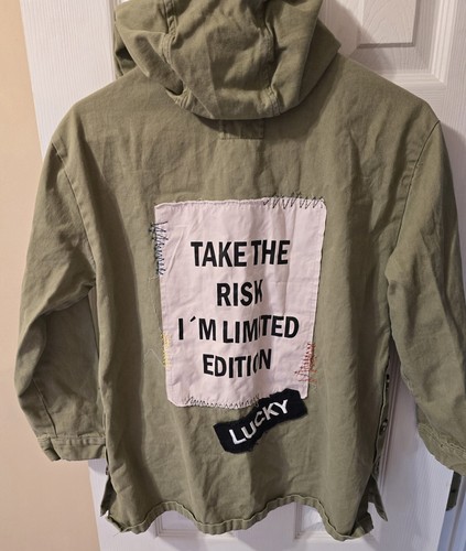 Zara Girls Outerwear Fun,Green, Jacket, Coat, Fall, Winter, Girls Size 10, Lucky - Picture 4 of 10