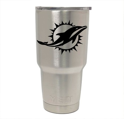 miami dolphins yeti tumbler