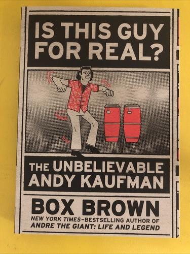 Is This Guy for Real? : The Unbelievable Andy Kaufman by Box Brown TPB 🐶