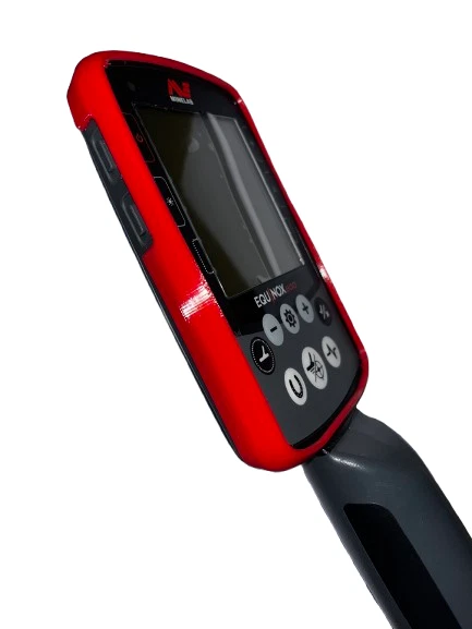 SPINADISC Minelab Equinox Control Box Rubber Bumper Fits Equinox 600 and 800 Red