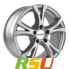 Carmani 9 Compete kristallsilber 8x18" ET45 LK5 112 ML 66.6 Alufelgen 18 Zoll