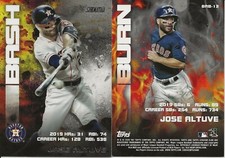 2020 Topps Stadium Club JOSE ALTUVE Bash and Burn Insert Astros #BAB-13