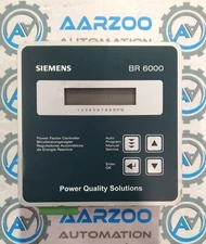 Siemens BR 6000 BR6000-R12PH POWER FACTOR CONTROLLER 220VAC