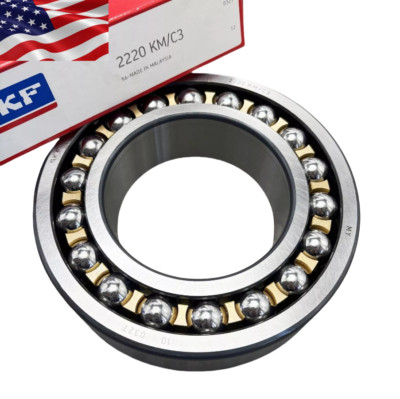 Double Row Self-Aligning Bearing FOR SKF 2220 KM C3 100x180x46 mm 2220 KM/C3