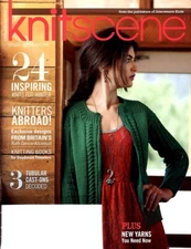 Knit Scene Winter 2013 Interweave Knits Exclusive Designs from Great Britain