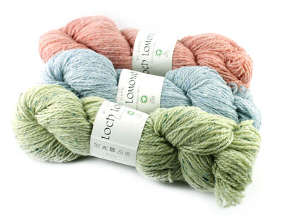 108 /kg 50g Tweed von BC GARN Loch Lomond GOTS 100% organische Wolle 150m / 50g