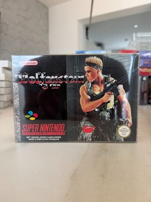 Wolfenstein 3D Super Nintendo SNES PAL Collector FAH