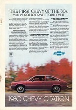 Magazine Ad - 1980 - Chevrolet Citation