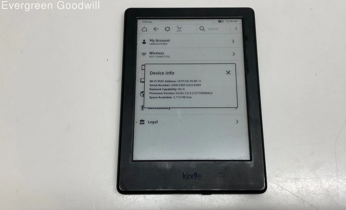 Amazon Kindle (8th Generation) 4 GB eBook Readers for sale | eBay