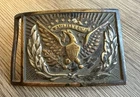 Vintage - Civil War - Union Army Officer, Eagle Wreath, Belt Buckle