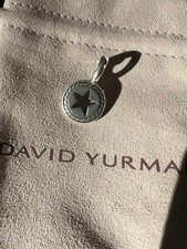   David Yurman Lone Star Amulet Pendant   Sterling Silver 925 Gift Ready