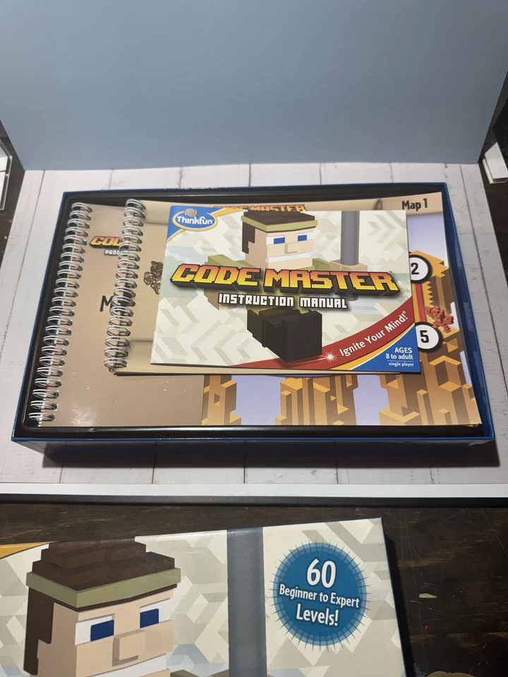 Thinkfun Code Master Programming Logic Minecraft Board Game Single Player 8+ - Image 3 of 4