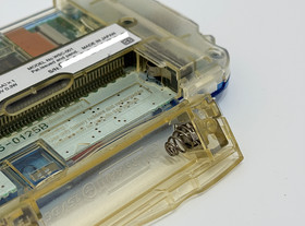 Bandai WonderSwan Color Clear Blue WSC-001 Tested Working Good Condition From JP