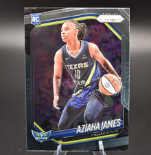 2025 Panini Prizm WNBA AZIAHA JAMES RC ROOKIE #83 Base Card WINGS