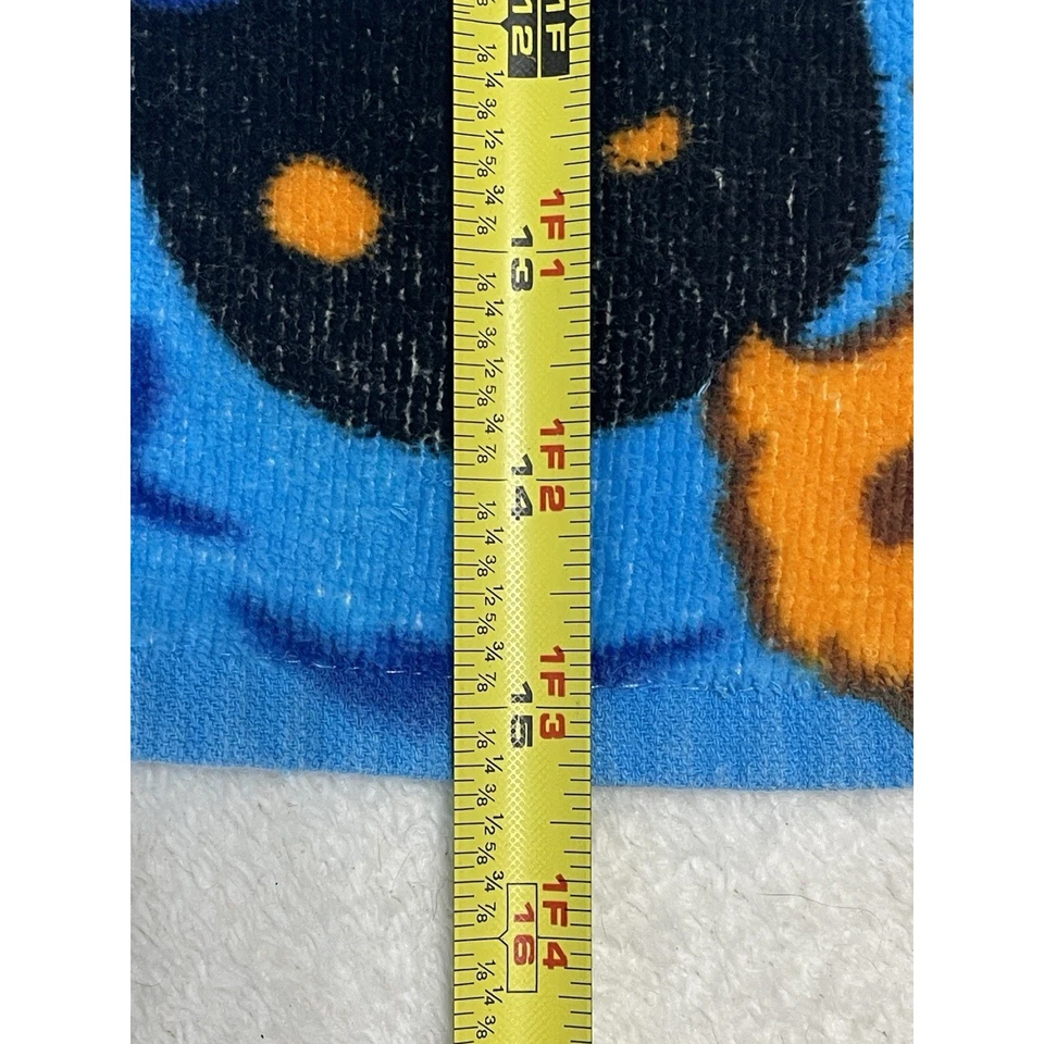 Cookie Monster Bib Towel Crew Neck Cotton Snack Time Over the Head Sesame Street - Image 4 of 4