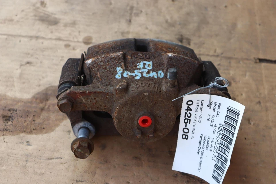 Pinza de freno delantera izquierda Nissan Rogue 2015-2016 construida en Corea OEM Foto 2 de 4