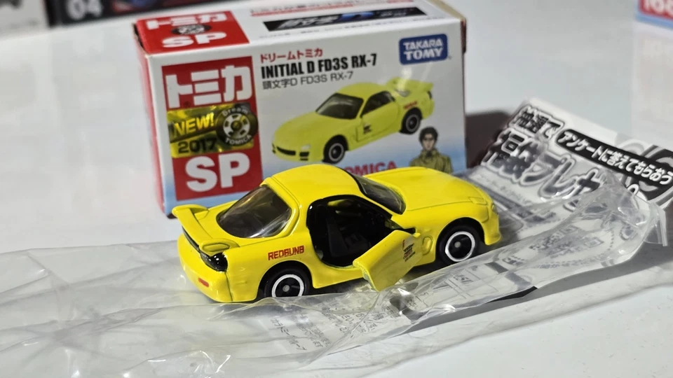 Takara Tomica Tomy Inital D FD3S RX-7 Edición Especial Stock EE. UU. Foto 3 de 3