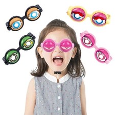 Crazy Blink Props Crazy Eyes Big Frog Eye Pranks Eyewear Party Toy Funny Glasses