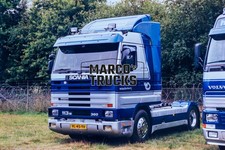 Truck photo Scania 113M 360 Tractor unit only Netherlands blue h.j. van be #a4ro