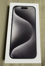 Apple iPhone 15 Pro White Titanium 256GB Model A2B4B Empty Box ONLY No Phone 