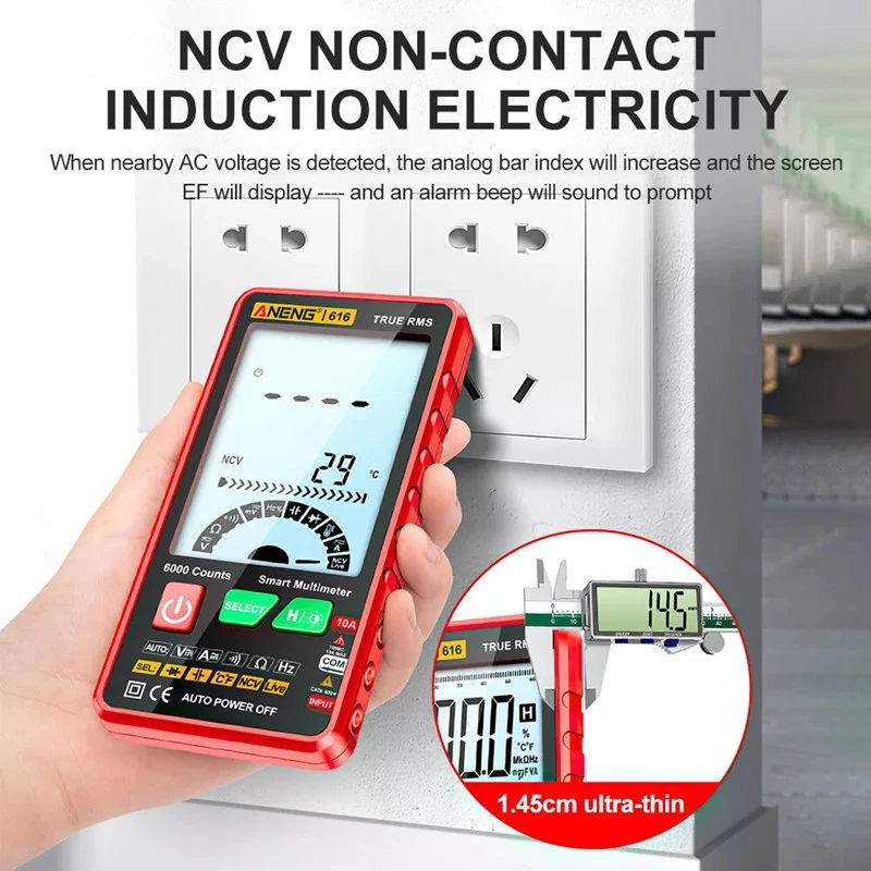 Digital Multimeter,Multifunktionstester,Strommessgerät,Digitales Multimeter - Bild 4 von 4