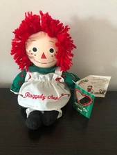 Vintage 1998 Snowden & Friends Raggedy Ann Doll With Tag 8”