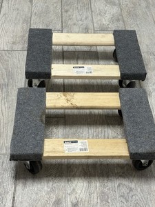 Anvil Wood Moving Dolly Set 800 lb Capacity 18x12 in Furniture - Set of 2