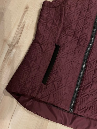 Kerrits Quilted Vest Size Small Equestrian Riding in Vineyard Full Zip Pockets - Picture 5 of 7