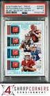2018 NATIONAL TREASURES NFLPA 1/1 BAKER MAYFIELD-SAM DARNOLD-JOSH ALLEN RC PSA 8