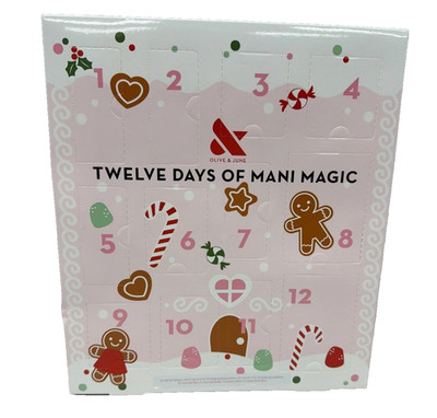 Olive & June 12 Days of Mani Magic Advent Calendar Nail Polish Mini Gift Set