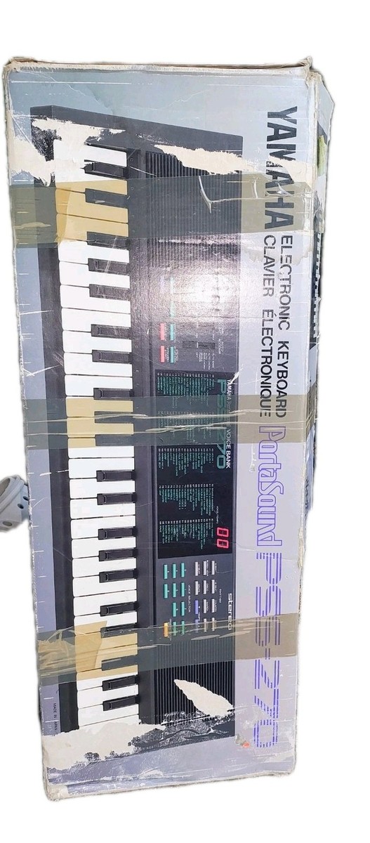 Yamaha PSS-270 キーボード Yamaha PSS-270 Portasound Voice Bank Electronic Keyboard | eBay
