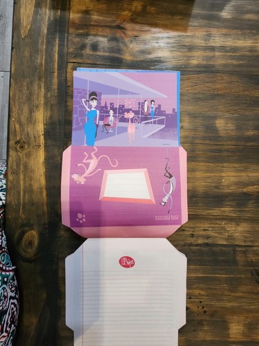 Pink Panther Fold and Mail Stationary Tablet (K) SHAG Josh Agle - Picture 8 of 18