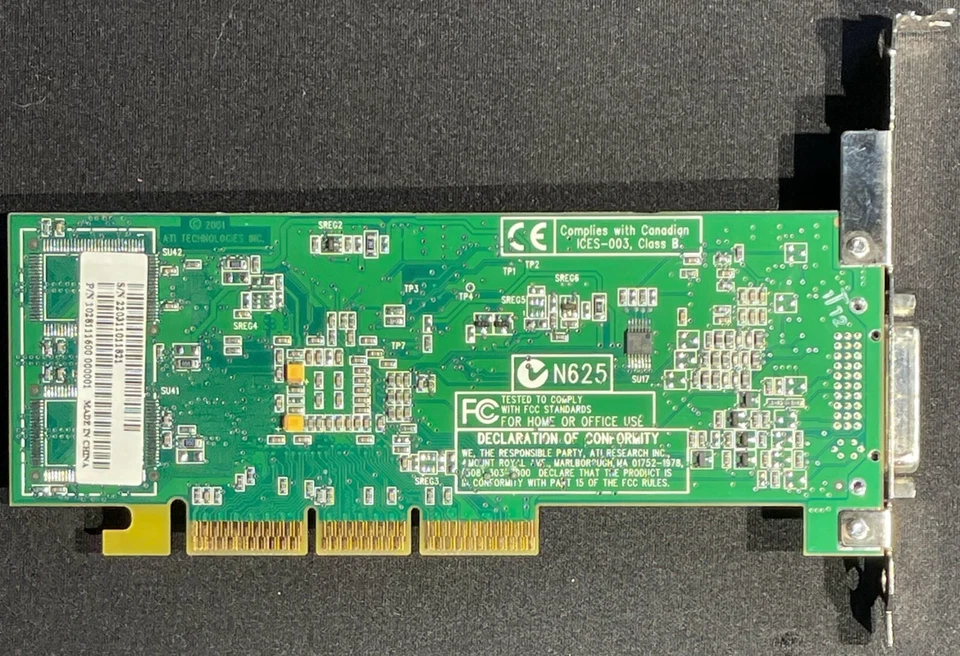 ATI Radeon H0424 109-81100-02 Video Graphics Card DVI-I / H0424 - Image 4 of 4