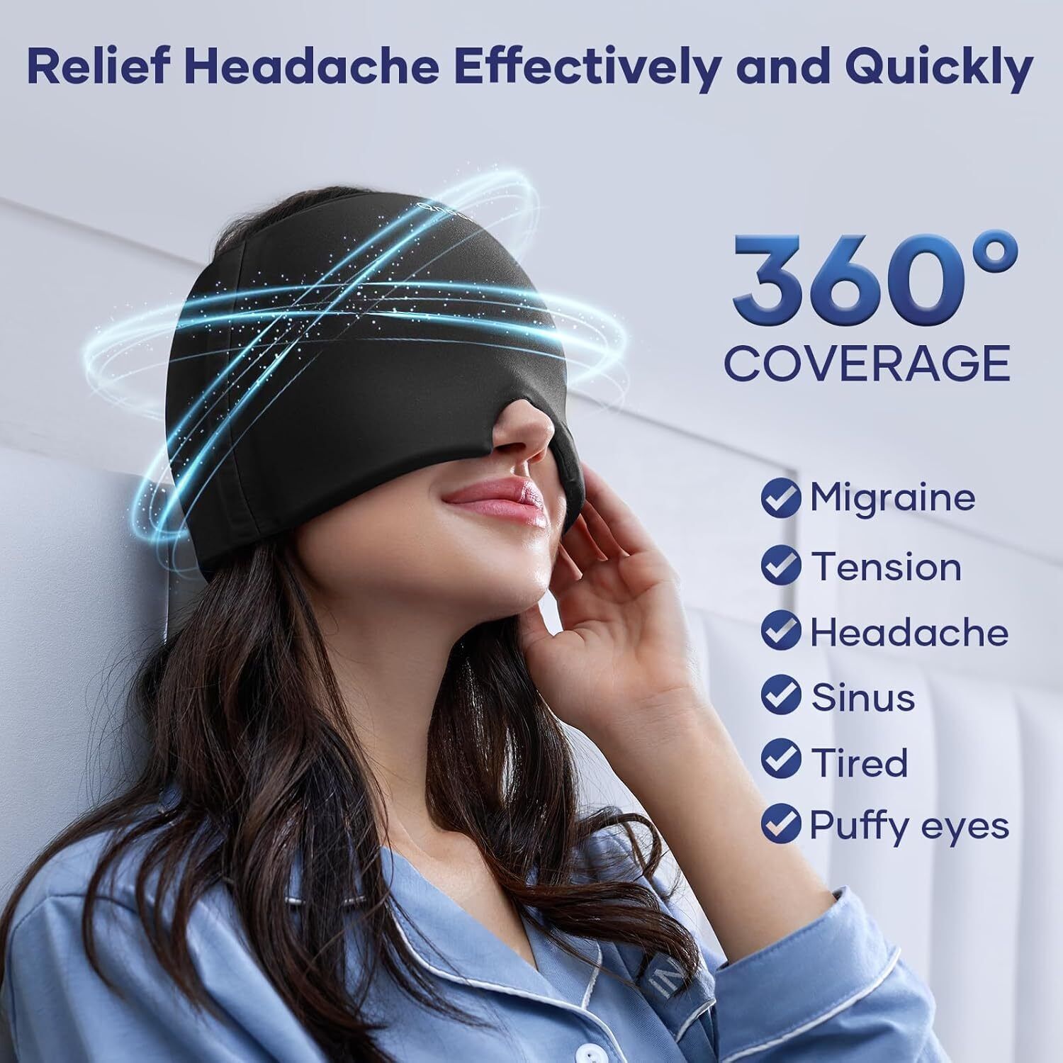 Arizona Heat Wave: Record-Breaking Heat Alert! 15 Migraine Relief Cap, Headache Relieve Cap Mask Products, Cooling Odorless
