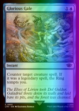 MTG Glorious Gale (51/511) The Lord of the Rings Tales of Middle-earth LP FOIL
