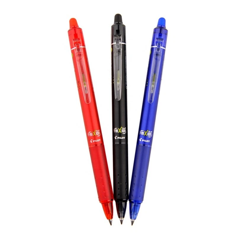 1/3/5 Pilot Frixion Ball Erasable Rollerball Pen - Blue/Black/Red - 0.5 / 0.7mm - image 2 of 4