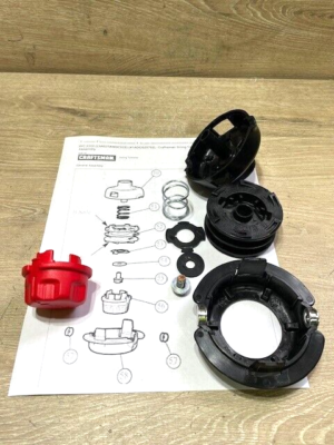 #ad Craftsman WC2200 Gas String Trimmer Curved Shatf only Cutting Head Assembly Kit $32.95