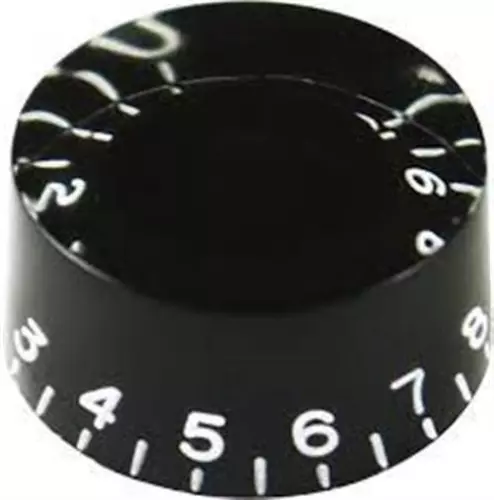 Gibson Style Speed Knob, See-Through, Black