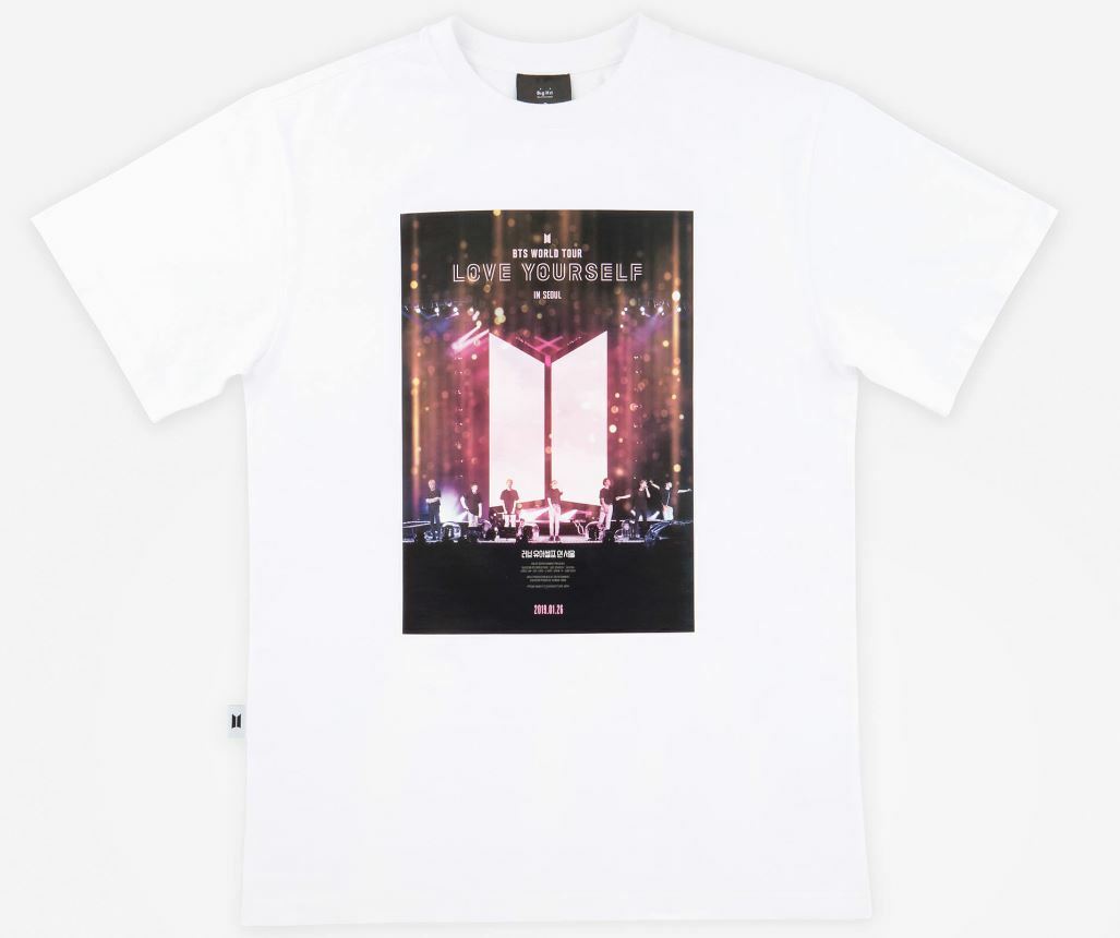ソウル限定 BTS Love Yourself in Soul上映映画Tシャツ ソウル限定 BTS Love Yourself in Soul上映映画Tシャツ BTS