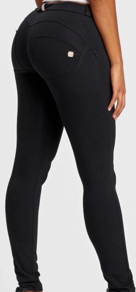 Pantalones FREDDY WR.UP Butt Lift Negros Talla 6 Medianos Nuevos Con Etiquetas Foto 4 de 4