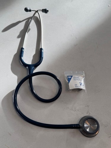 3M Littmann Classic II Pädiatrie-Stethoskop: Navy Blau 2205 71cm mit OVP - Bild 5 von 10