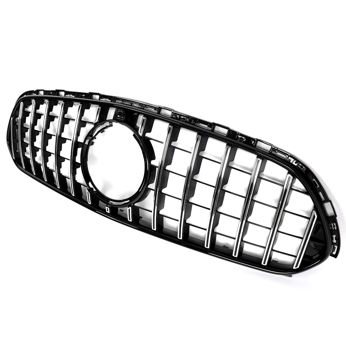 Auto Luftgitter Für Mercedes GLC Klasse X254 2023+ - Schwarzer ABS Kühlergrill Für GLC260 GLC300 AMG