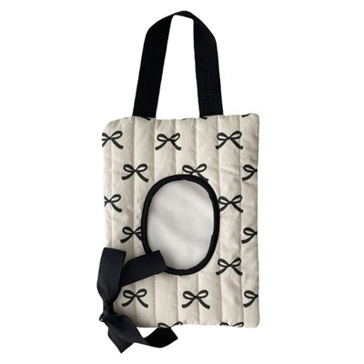 Adorable Bowknot Designs Tissue Pack Convenient for School Shopping Outings